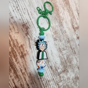 Rick & Morty Keychain